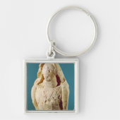 beeld van een krijger sleutelhanger (Voorkant)