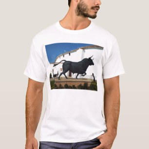 beeld van een stier in Ronda, Spanje T-shirt