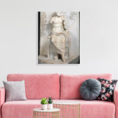 beeld van Euripides Canvas Afdruk (Insitu (Woonkamer))