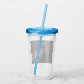 Beeld van het universum acryl drinkbeker (Achterkant)