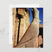 beeld van Horus Briefkaart (Voorkant / Achterkant)