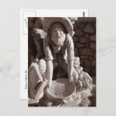 beeld van Miner, Ely, Highway 50 Briefkaart (Voorkant / Achterkant)