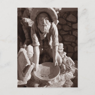 beeld van Miner, Ely, Highway 50 Briefkaart