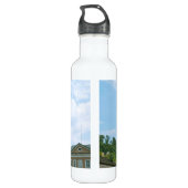 Beeld van Mozart in Salzburg Waterfles (Achterkant)