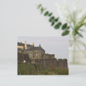 beeld van Robert de Bruce op Stirling Castle Briefkaart (Staand voorkant)