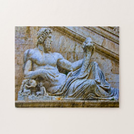 beeld van Saint Paul Rome. Legpuzzel (Horizontaal)