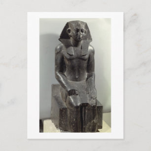 beeld van Sesostris III (1887-49 voor Christus) al Briefkaart