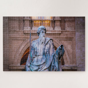 Beeld van Sint-Paulus Rome. Legpuzzel