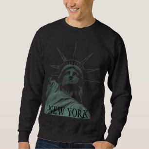 Beeld van vrijheid gehaakt sweatshirt New York Shi