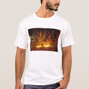 Beelden van Lamas in het Sara-klooster, Lhasa, T-shirt