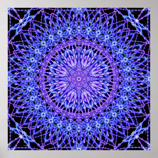 Beelden van Light Mandala Poster