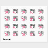 Beeldend bij 50 ronde sticker (Vel)
