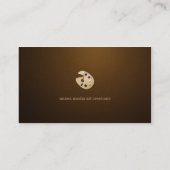  beeldend kunstenaar | Professioneel Visitekaartje (Achterkant)