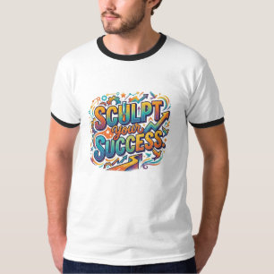 Beeldhouw je succes. t-shirt