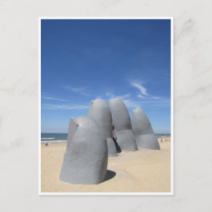 beeldhouwhand briefkaart