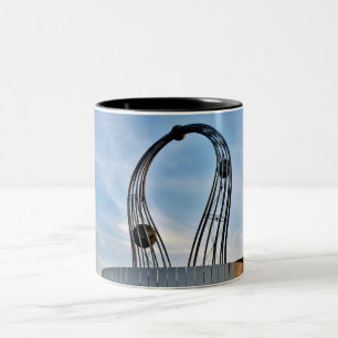 Beeldhouwkunst Tweekleurige Koffiemok