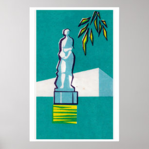 Beeldhouwwerk Buste - Luciferdoosje Print - Esthet