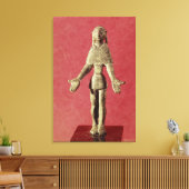 beeldje canvas afdruk (Insitu (Woonkamer))