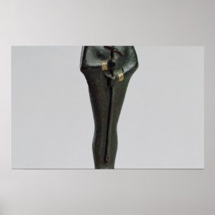 Beeldje van de god Ptah Poster