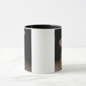 Beeldje van een lionverwarmde demon, mesopotamie, mok (Midden)