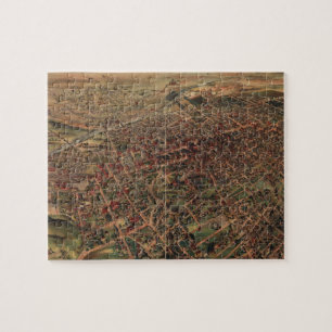 beeldkaart van Los Angeles (1891) Legpuzzel