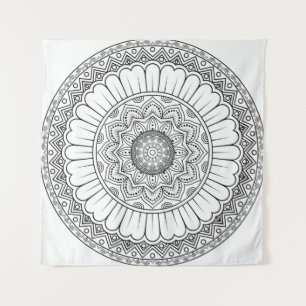 Beeldpapier voor sierpapier van Rosette mandala Wandkleed