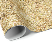 Beeldpatroon van puur goud cadeaupapier (Rol Hoek)