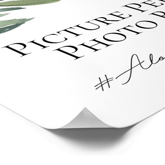 Beeldscherm fotocabine poster (Hoek)