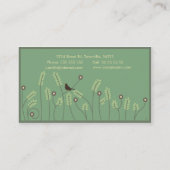 Beeldscherm, sjabloon voor visitekaartjes (Achterkant)