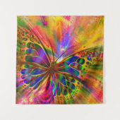 Beeldscherm van de vlinder wandkleed (Voorkant)