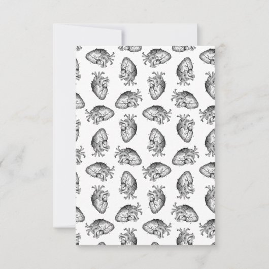  beeldschermpatroon Antiek medisch Bedankkaart (Voorkant)