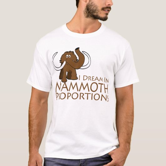 Beeldverhoudingen zoogdieren t-shirt (Voorkant)