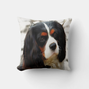 Beeltenis: A King Charles Cavalier Spaniel Kussen
