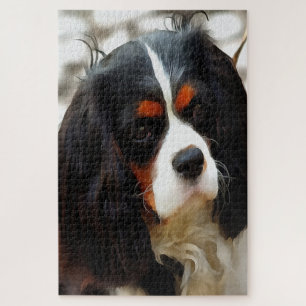 Beeltenis: A King Charles Cavalier Spaniel Legpuzzel