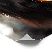 Beeltenis: A King Charles Cavalier Spaniel Poster (Hoek)