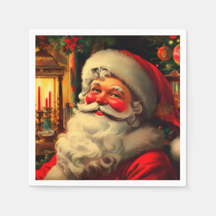 Beeltenis: Kerstman Servet