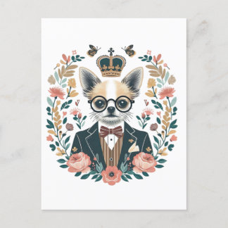 Beeltenis: Koning Chihuahua Briefkaart