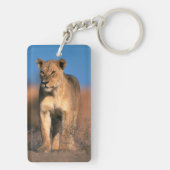 Beeltenis: Lioness (Panthera Leo) Sleutelhanger (achterkant)