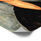 Beeltenis: Woman Modigliani Poster (Hoek)