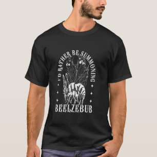 Beelzebub dood occulte satan duivel gotische necro t-shirt