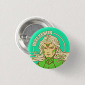 Beelzebub Ronde Button 3,2 Cm (Voorkant /achterkant)