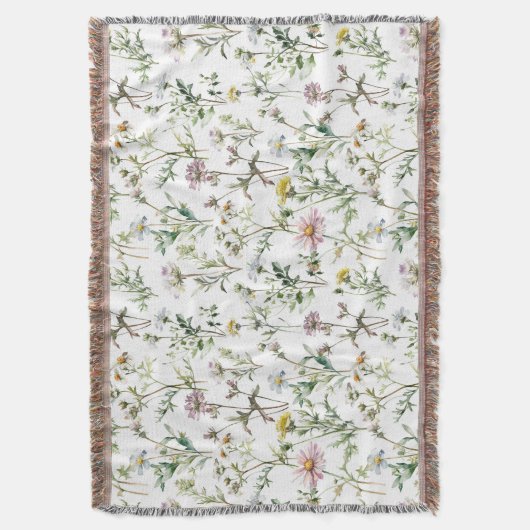 Beemdarm, verfijnd patroon deken (Voorkant Verticaal)