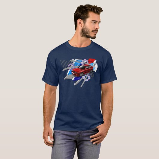 Beemer M3 T-shirt (Voorkant volledig)