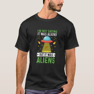 Been Amputee Ufo Alien Leg Foot Ampututatie T-shirt