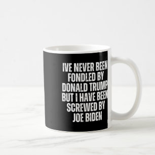 Been Fondled door Donald Trump is genaaid door Joe Koffiemok