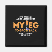 Been om terug te groeien geamputeerde handicaps be magneet (Voorkant)