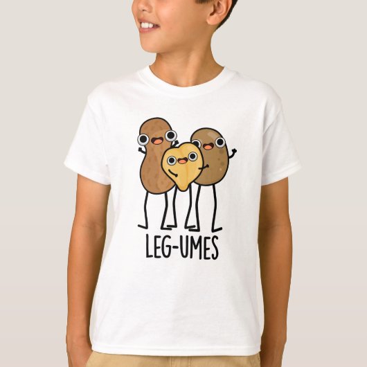 Been-umes Funny Legume Pun T-shirt (Voorkant)