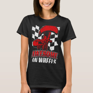 Beenamputatie met dubbele poot als hinderwand t-shirt