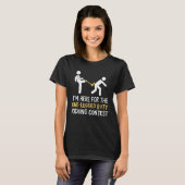 Beenbeen Amputee Jokes been Ampututation Humor T-shirt (Voorkant volledig)