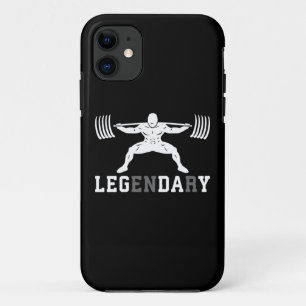 Beendag - Legendarisch - Squat - Gym Inspirerend iPhone 11 Hoesje